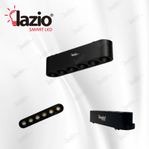 Projecteur Laser LAZIO 6W sur Rail Magnétique 3000K Noir