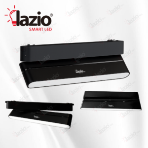 Projecteur Linéaire LAZIO Orientable 18W Sur Rail Magnétique 3000k Noir