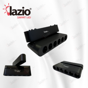 Projecteur Laser LAZIO Orientable 6W Sur Rail Magnétique 3000k Noir