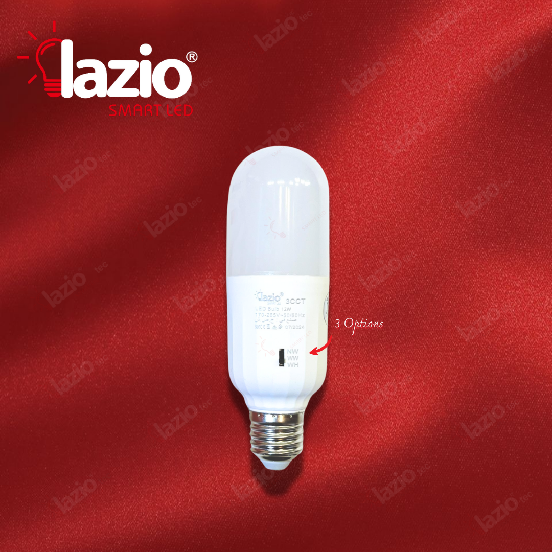 Lampe LAZIO 12W 3 Switch E27