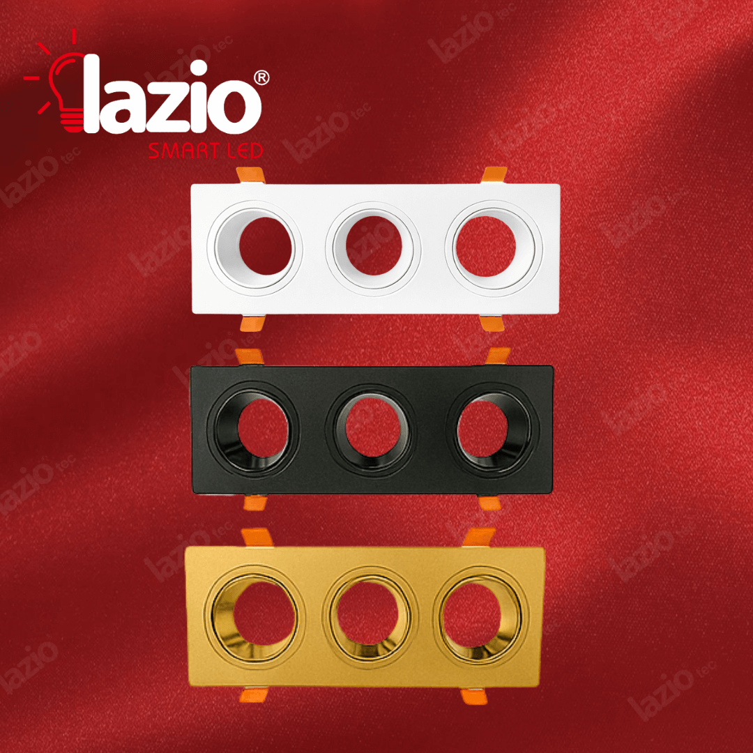 Cadre spot Triple Carré