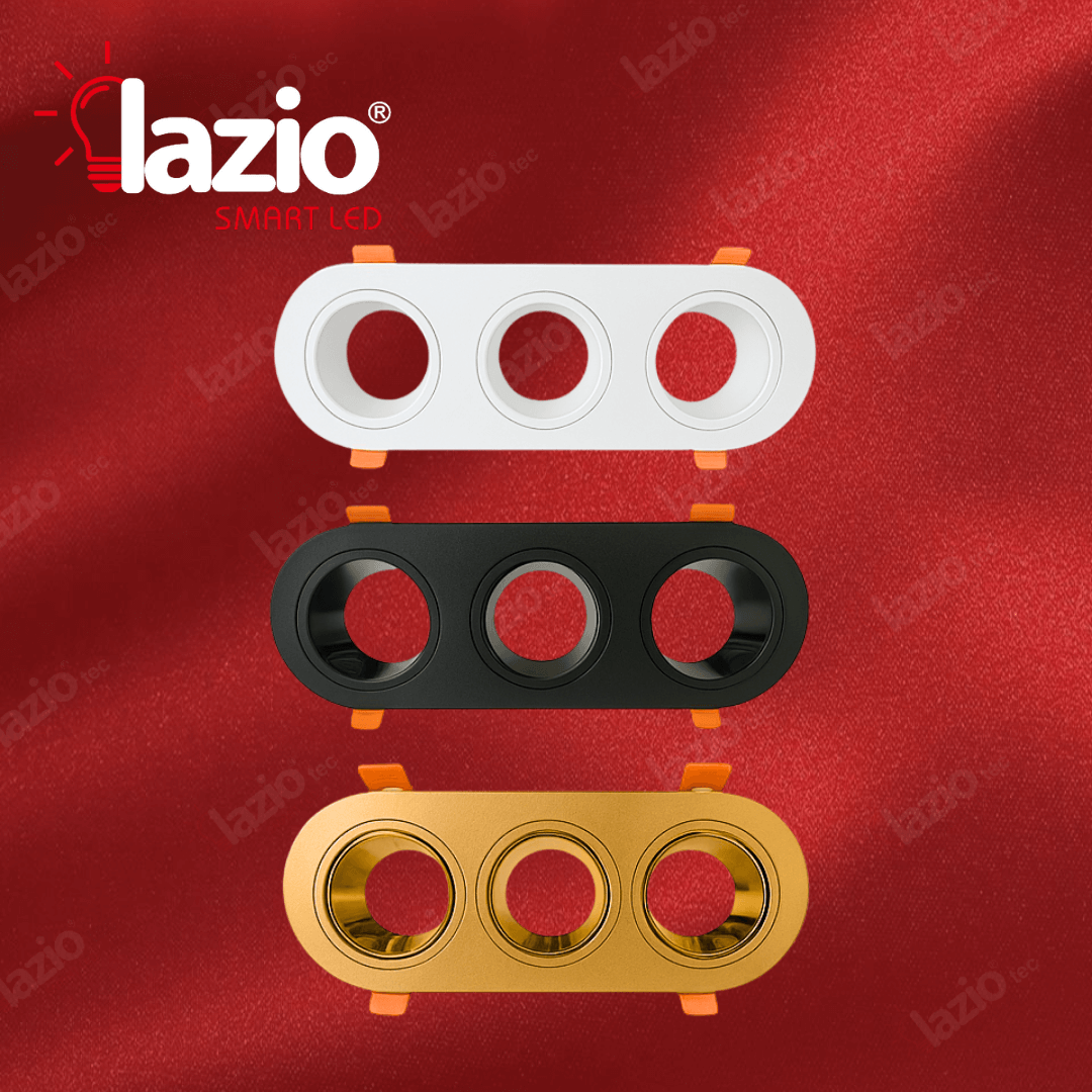 Cadre spot Triple Rond