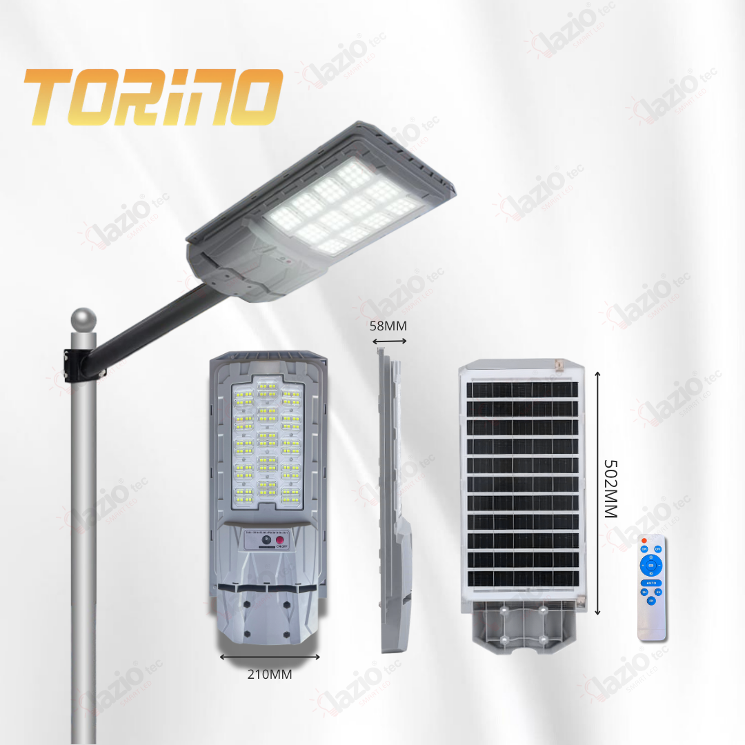 Luminaire Solaire TORINO 300W 7000K