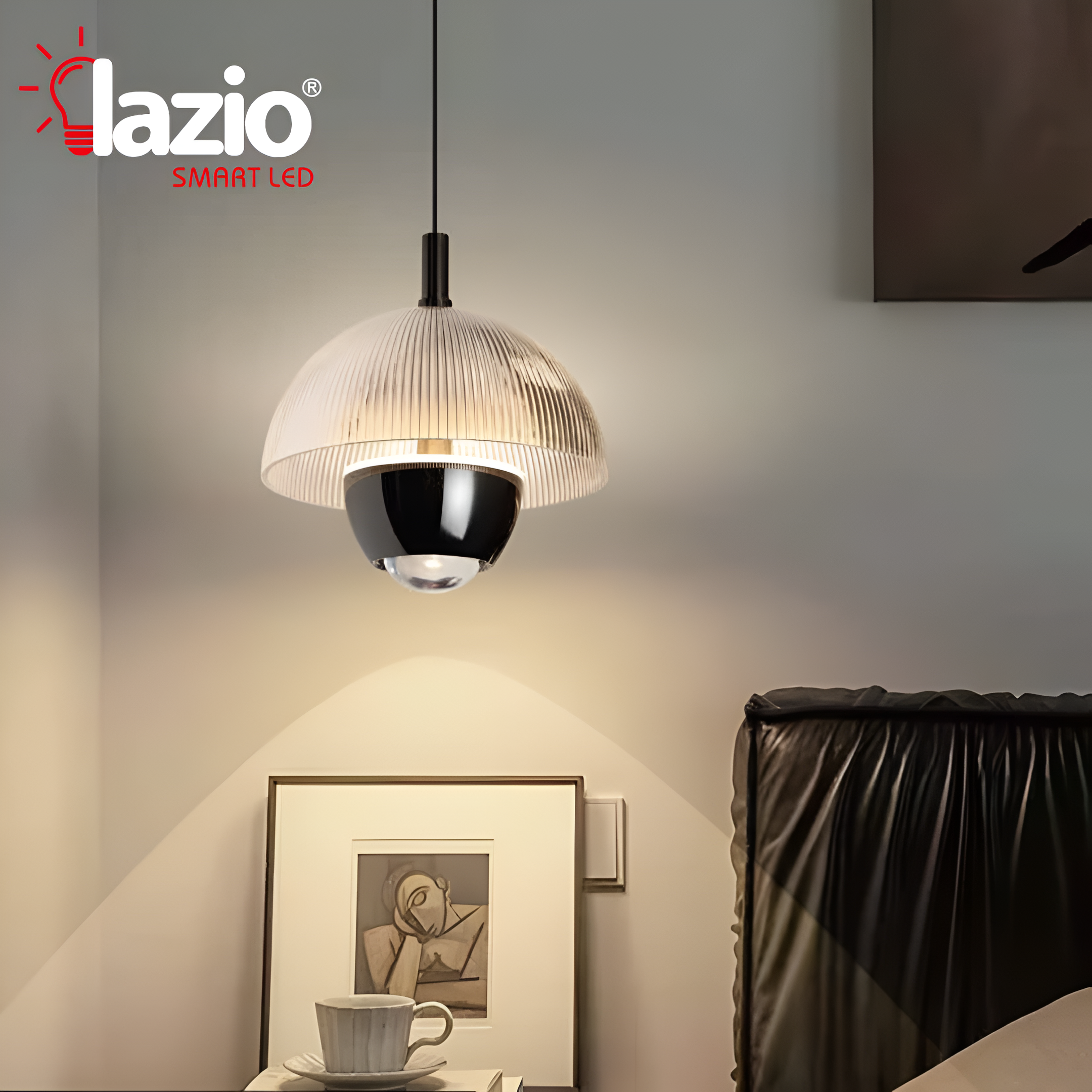 Suspension Led LAZIO 17782 Black