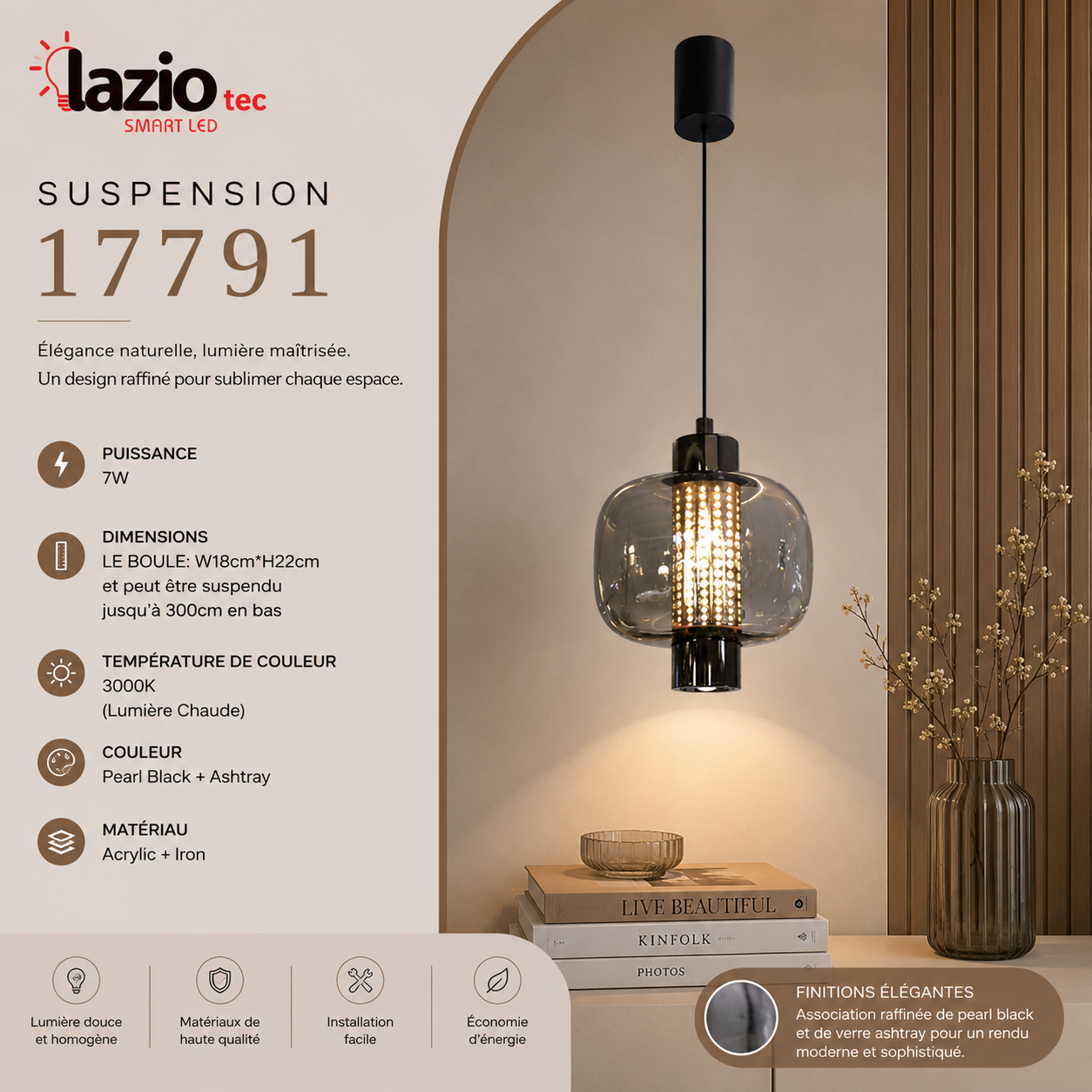 Suspension Led LAZIO 17791 – Image 2