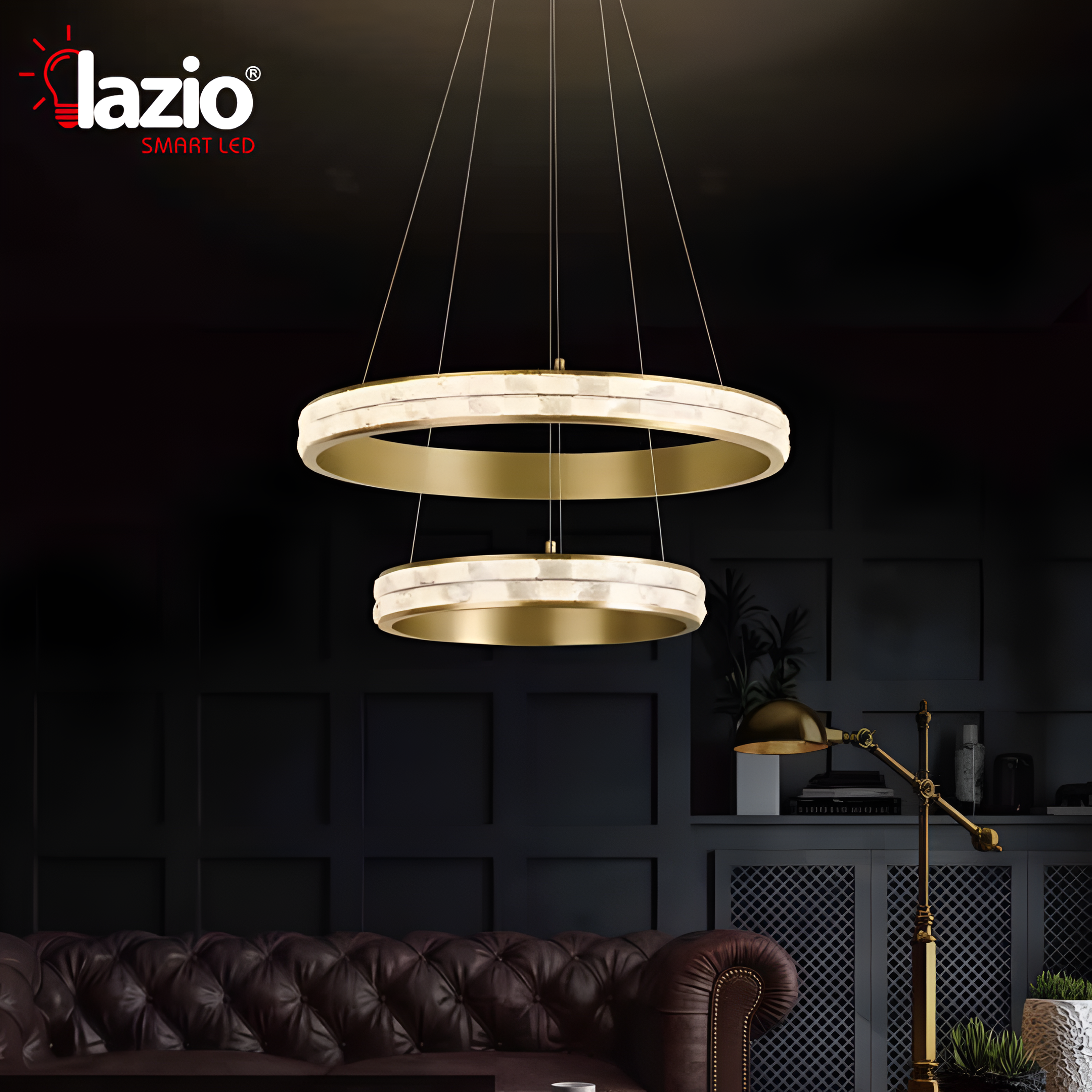 Lustre Suspendu LAZIO 3CCT 17704-40+60