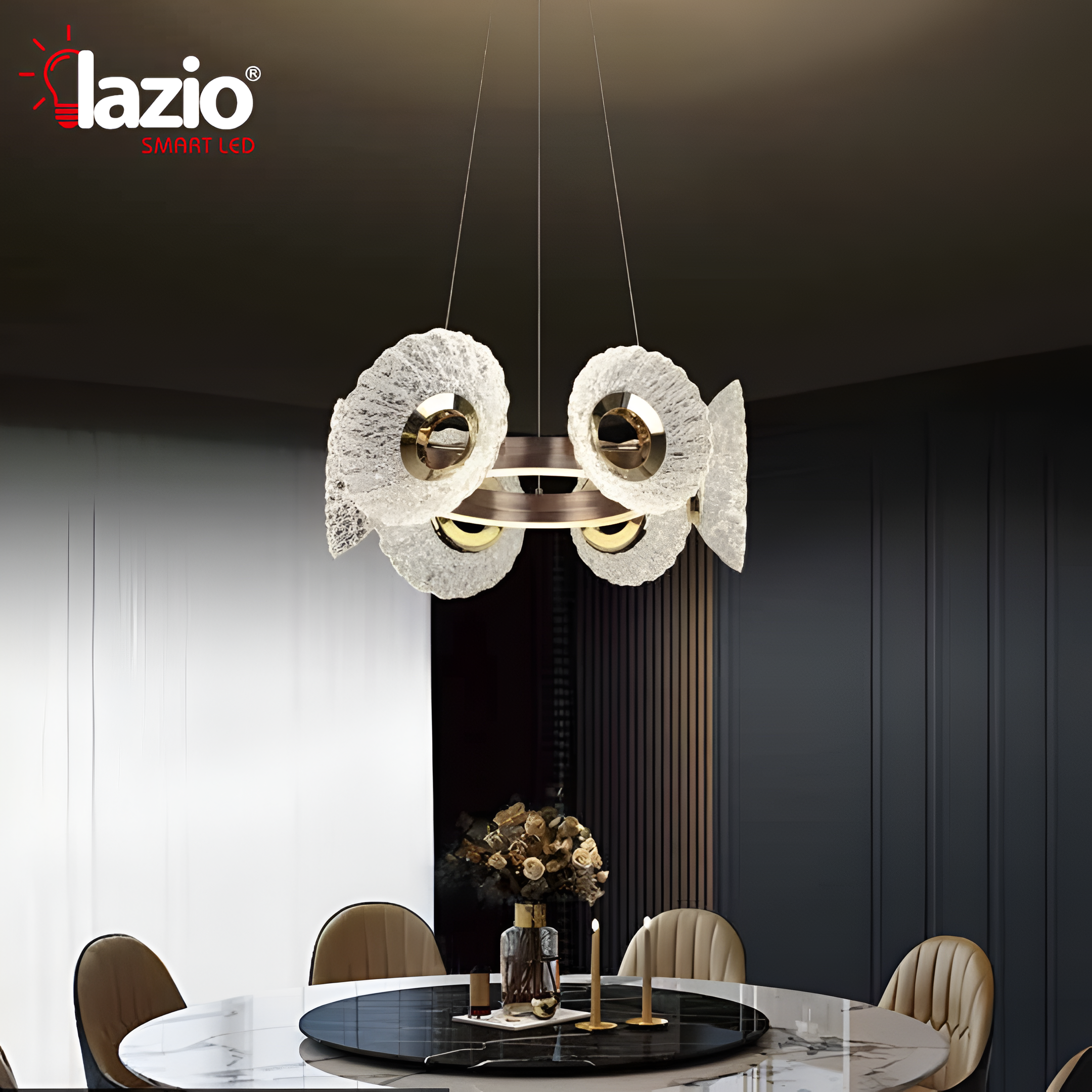 Lustre Suspendu LAZIO 3CCT 17781-40