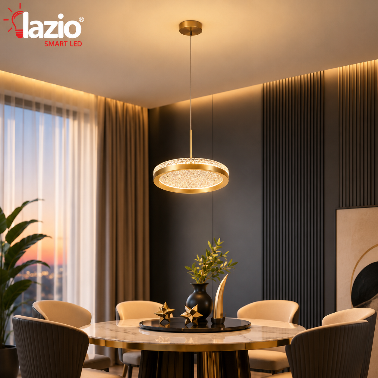 Lustre Suspendu LAZIO 3CCT 17679-30