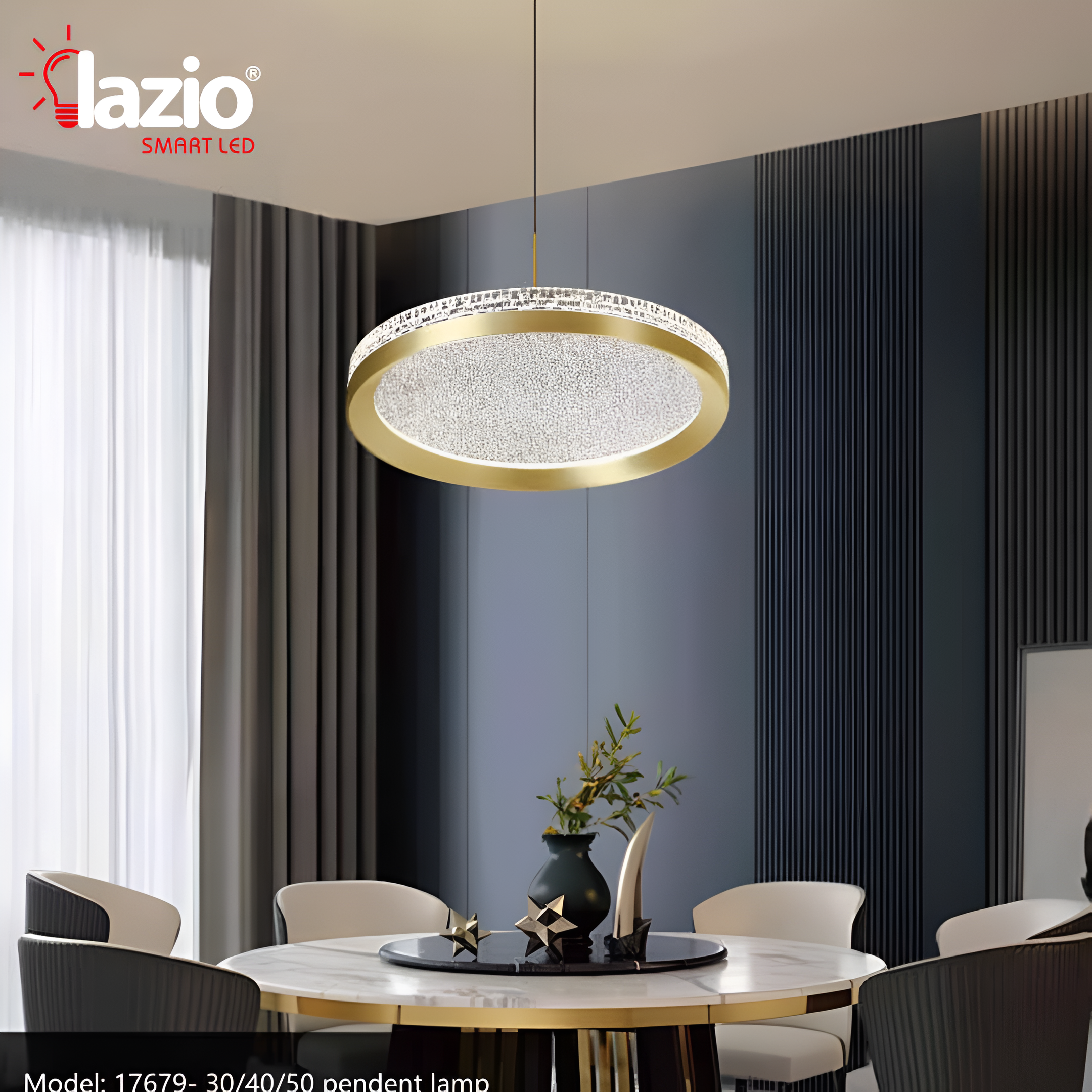 Lustre Suspendu LAZIO 3CCT 17679-40