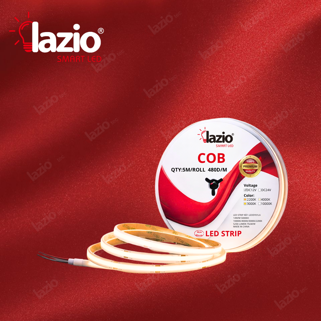 Led Strip LAZIO COB 24V 480D 5M